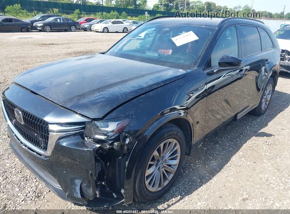 JM3KJDHC6S1111135 2025 MAZDA CX-70 Черный Передняя левая четверть