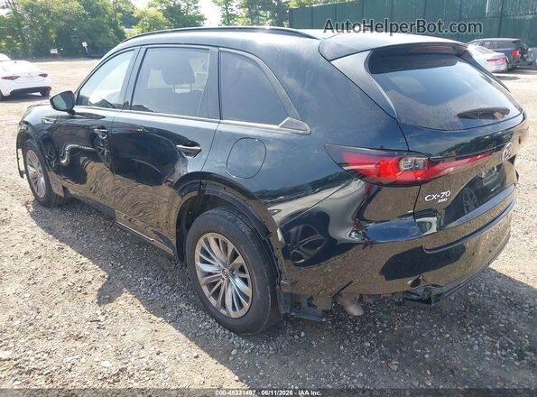 JM3KJDHC6S1111135 2025 MAZDA CX-70 Черный Задняя левая четверть