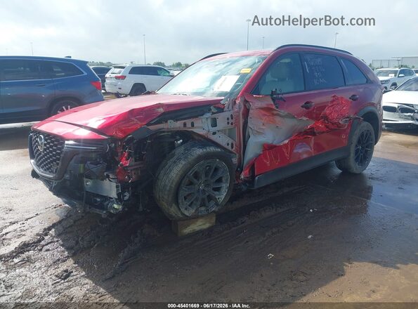 JM3KJDHD5S1130672 2025 MAZDA CX-70 Красный Передняя левая четверть