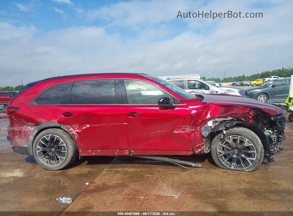 JM3KJDHD5S1130672 2025 MAZDA CX-70 Красный Вид щитка приборов