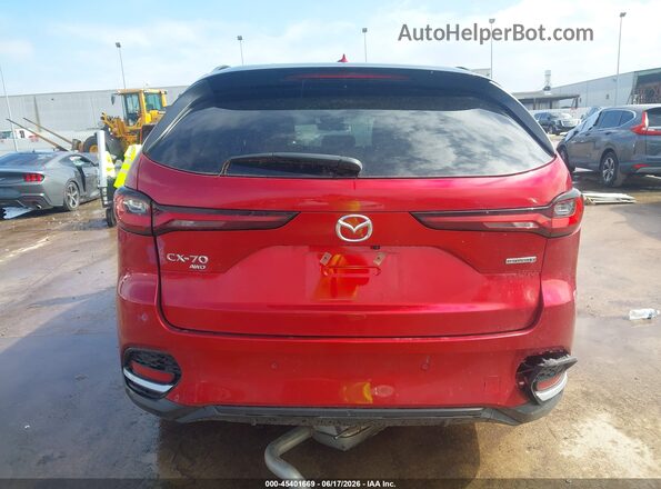 JM3KJDHD5S1130672 2025 MAZDA CX-70 Красный 
