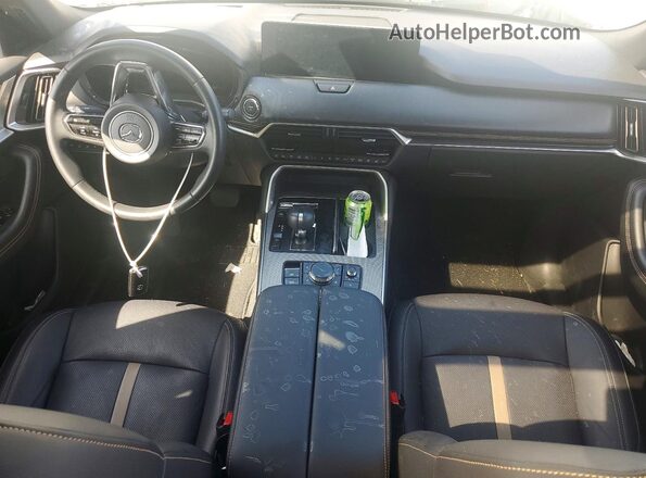JM3KJEHA3S1111307 2025 MAZDA CX-70 White Вид панелі приладів