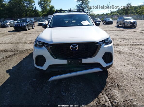 JM3KJEHA7S1105221 2025 MAZDA CX-70 PHEV White Instrument cluster view