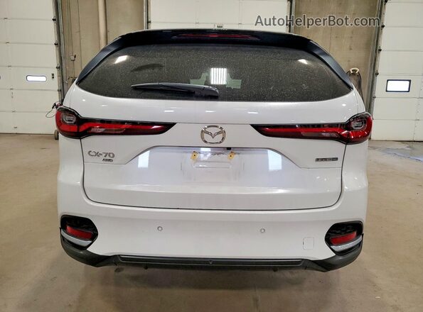 JM3KJEHA8S1129172 2025 MAZDA CX-70 White Вид ззаду