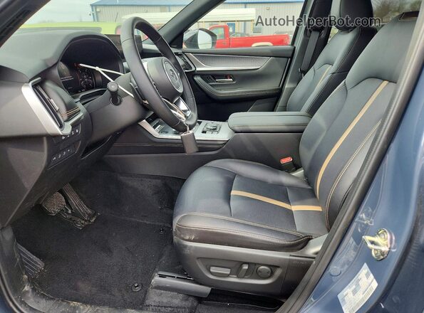 JM3KJEHA9S1129326 2025 MAZDA CX-70 Gray Вид салону спереду