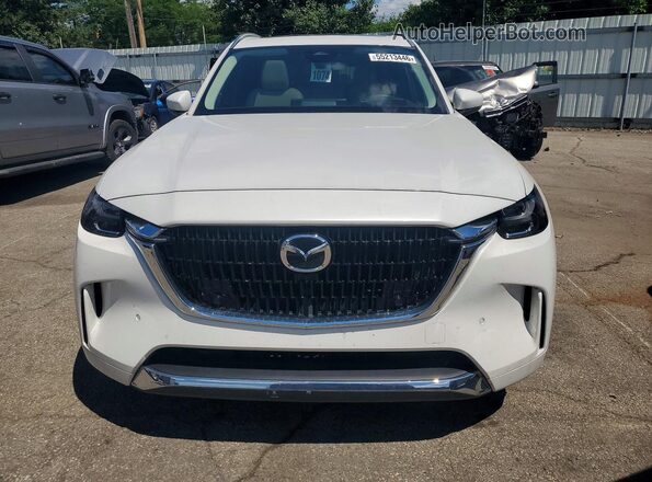 JM3KK1HC7R1145400 2024 MAZDA CX-90 White Вид спереду