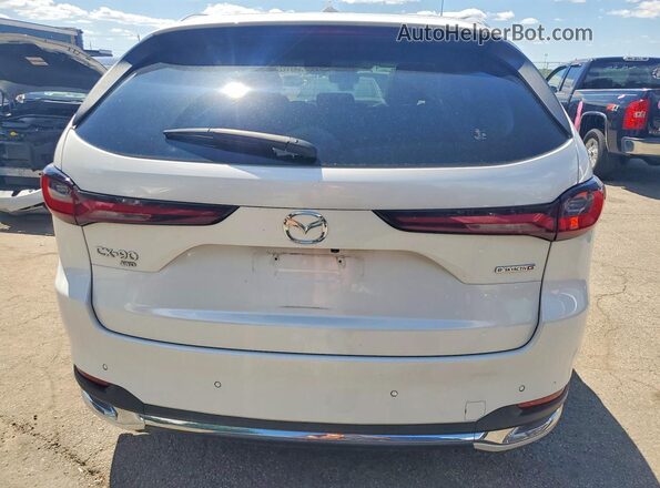 JM3KK1HC7R1145400 2024 MAZDA CX-90 White Вид ззаду