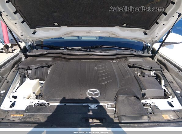 JM3KKAHD1R1117505 2024 MAZDA CX-90 Белый Вид сзади
