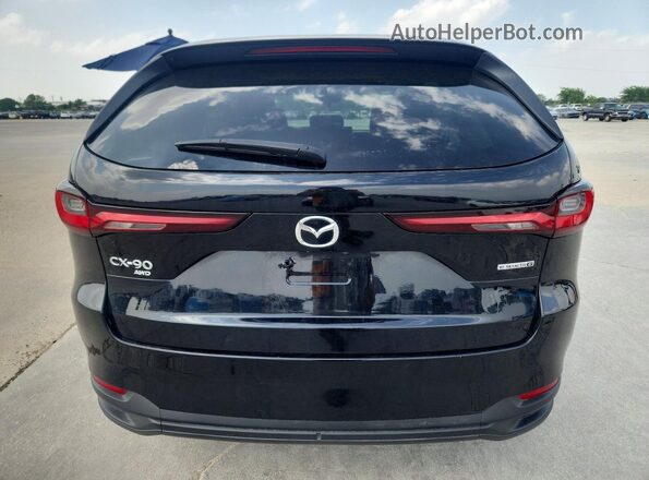 JM3KKAHD1R1161830 2024 MAZDA CX-90 Black Vista trasera
