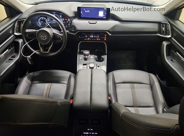 JM3KKAHD4T1353055 2026 MAZDA CX-90 Black Widok deski rozdzielczej