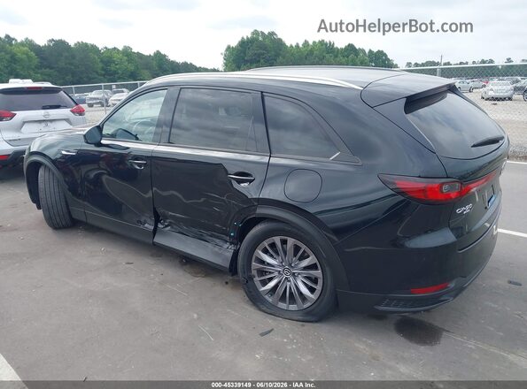 JM3KKBHA0S1229679 2025 MAZDA CX-90 PHEV Black უკანა მარცხენა