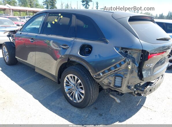 JM3KKBHA1R1160785 2024 MAZDA CX-90 PHEV Black Tył lewy