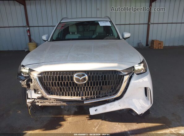 JM3KKBHA2R1160763 2024 MAZDA CX-90 PHEV Белый Вид панели приборов