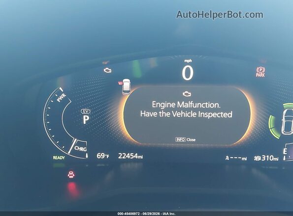 JM3KKBHA2R1160763 2024 MAZDA CX-90 PHEV Белый Панорамный вид салона 360°