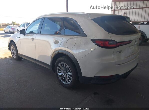 JM3KKBHA2R1160763 2024 MAZDA CX-90 PHEV Белый Задняя левая четверть