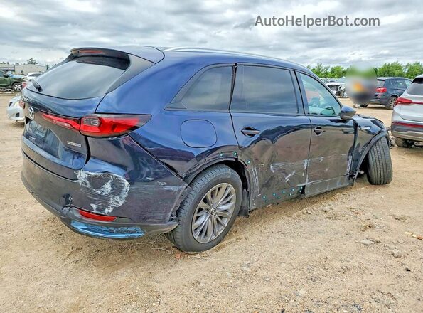 JM3KKBHA3R1136598 2024 MAZDA CX-90 Blue Trasero derecho
