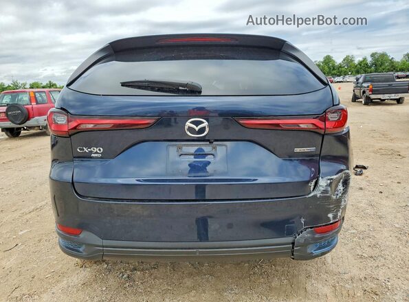 JM3KKBHA3R1136598 2024 MAZDA CX-90 Blue Vista trasera