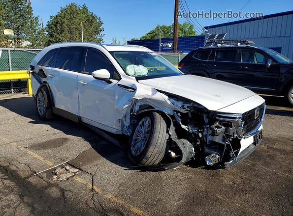 JM3KKBHA3S1250025 2025 MAZDA CX-90 White Передня права чверть