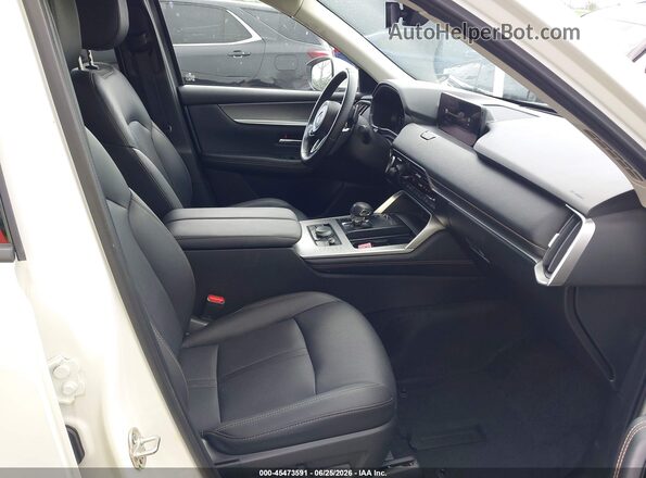 JM3KKBHA8R1159522 2024 MAZDA CX-90 PHEV White Widok wnętrza z przodu