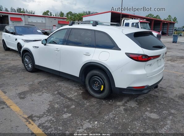 JM3KKBHA8R1159522 2024 MAZDA CX-90 PHEV White Tył lewy