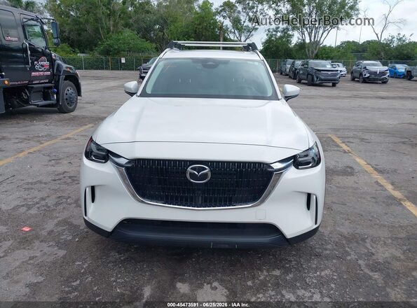 JM3KKBHA8R1159522 2024 MAZDA CX-90 PHEV White Widok wnętrza z tyłu