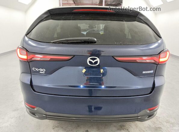JM3KKBHA9R1172506 2024 MAZDA CX-90 Blue Вид ззаду