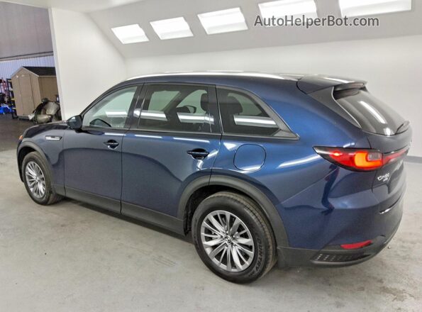 JM3KKBHA9R1172506 2024 MAZDA CX-90 Blue Задня ліва чверть