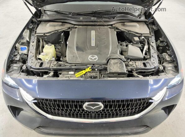 JM3KKBHA9R1172506 2024 MAZDA CX-90 Blue Вид підкапотного простору