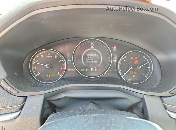 JM3KKBHD1R1134858 2024 MAZDA CX-90 Gray Vista del cuadro de instrumentos