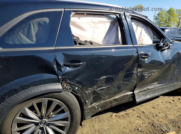 JM3KKBHD2R1118992 2024 MAZDA CX-90 Black Widok wnętrza z tyłu