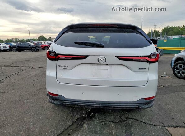 JM3KKBHD2S1223862 2025 MAZDA CX-90 Белый Вид сзади