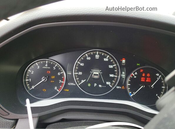 JM3KKBHD2S1223862 2025 MAZDA CX-90 Белый Вид щитка приборов