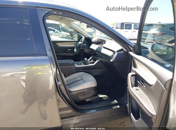 JM3KKBHD2S1252617 2025 MAZDA CX-90 Gray Widok wnętrza z przodu