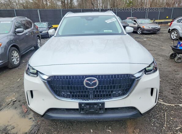 JM3KKBHD2S1255209 2025 MAZDA CX-90 White Widok z przodu