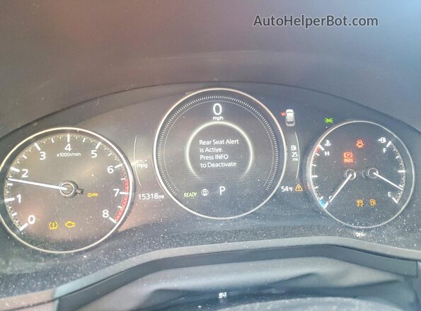 JM3KKBHD3R1167036 2024 MAZDA CX-90 Blue Widok zestawu wskaźników