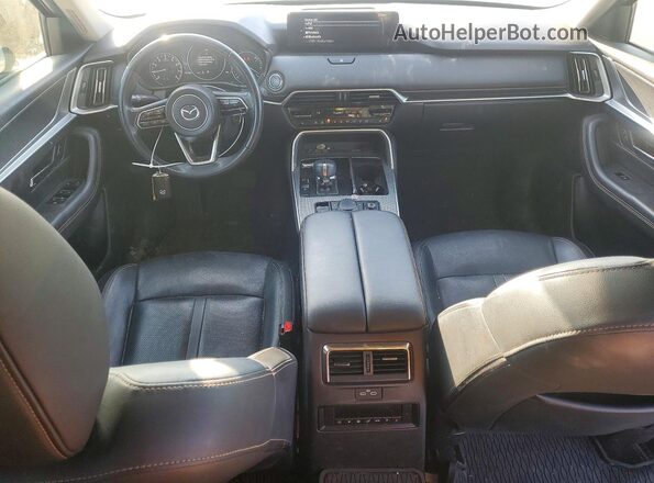 JM3KKBHD3R1167036 2024 MAZDA CX-90 Blue Widok deski rozdzielczej