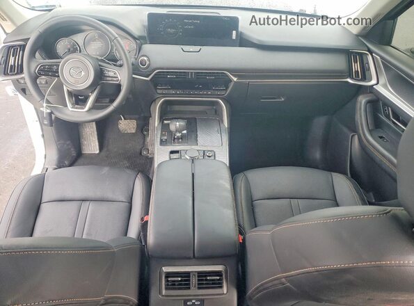JM3KKBHD3S1220307 2025 MAZDA CX-90 Белый Вид панели приборов