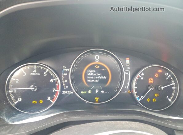 JM3KKBHD3S1220307 2025 MAZDA CX-90 Белый Вид щитка приборов