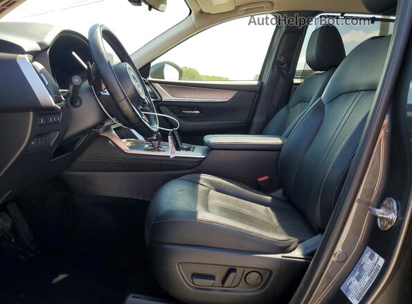 JM3KKBHD4S1194493 2025 MAZDA CX-90 Gray Widok wnętrza z przodu