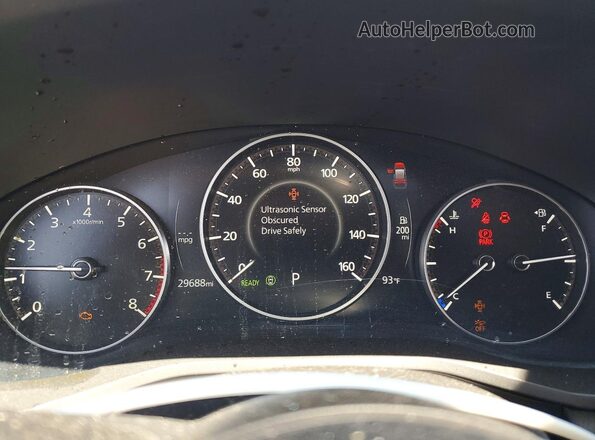 JM3KKBHD4S1194493 2025 MAZDA CX-90 Gray Widok zestawu wskaźników