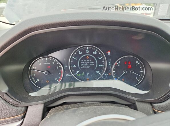 JM3KKBHD4S1220882 2025 MAZDA CX-90 Black Вид щитка приладів