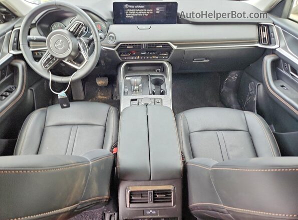 JM3KKBHD4S1220882 2025 MAZDA CX-90 Black Вид панелі приладів