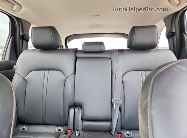 JM3KKBHD4S1220882 2025 MAZDA CX-90 Black Вид задніх сидінь