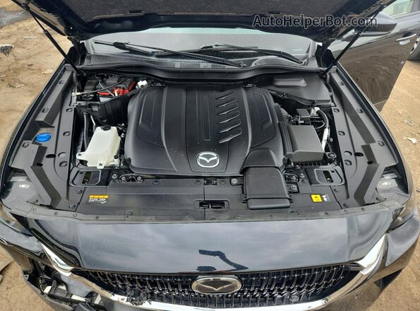 JM3KKBHD8S1192813 2025 MAZDA CX-90 Black Շարժիչի բաժամունքի տեսք