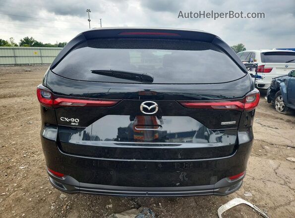 JM3KKBHD8S1192813 2025 MAZDA CX-90 Black Հետևի տեսք