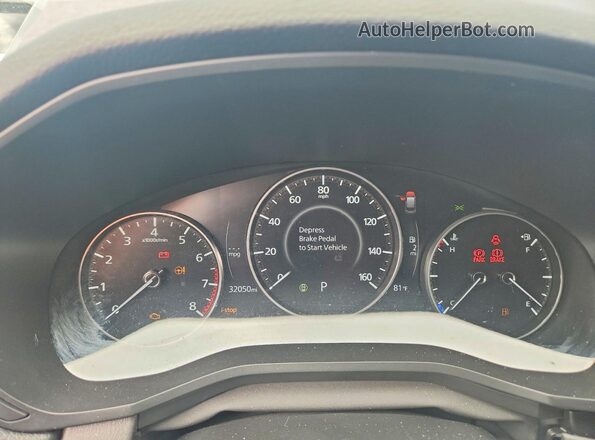JM3KKBHD8S1192813 2025 MAZDA CX-90 Black Սարքավորումների վահանակի տեսք