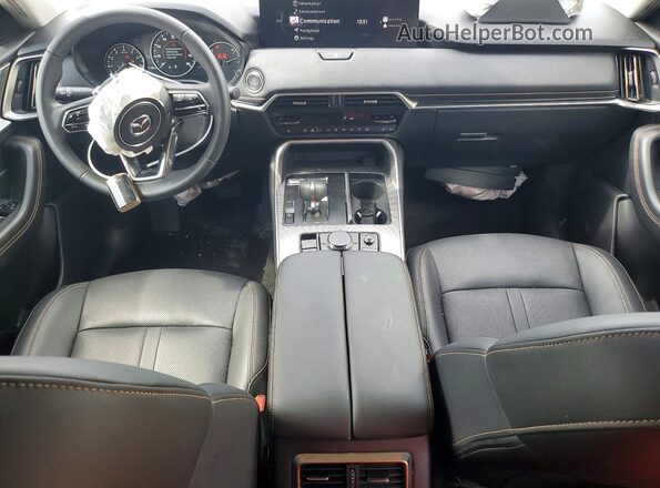 JM3KKBHDXS1240716 2025 MAZDA CX-90 White წინა პანელის ხედი
