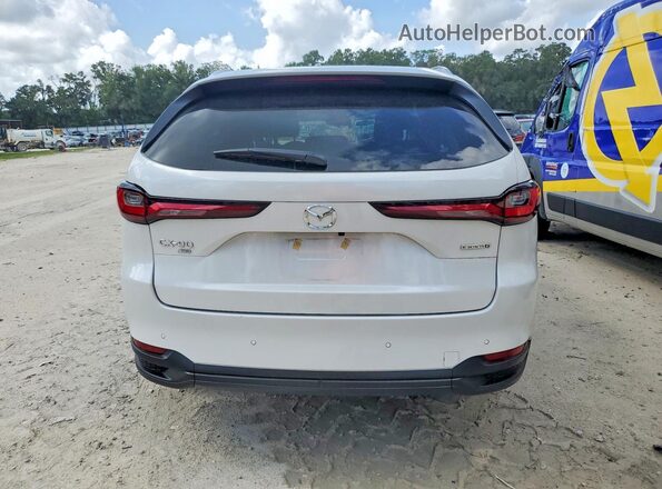 JM3KKBHDXS1240716 2025 MAZDA CX-90 White უკანა ხედი
