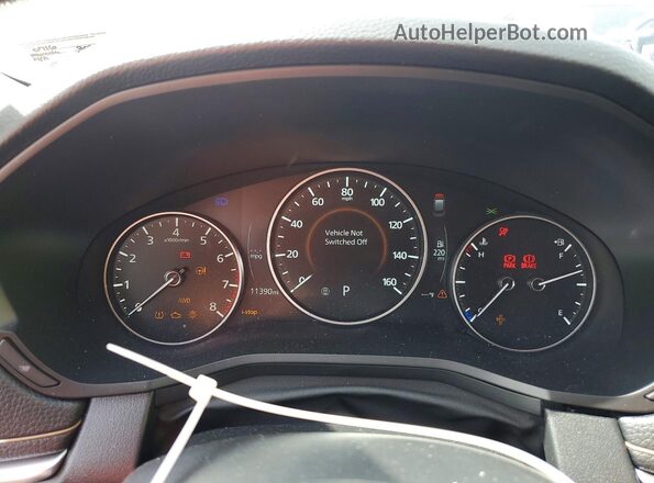 JM3KKBHDXS1240716 2025 MAZDA CX-90 White ხელსაწყოთა პანელის ხედი