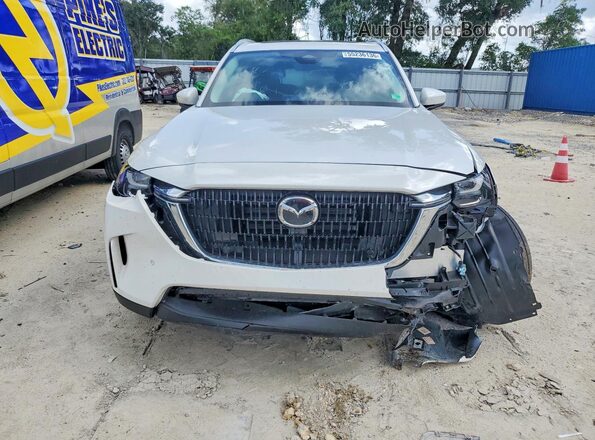 JM3KKBHDXS1240716 2025 MAZDA CX-90 White წინა ხედი